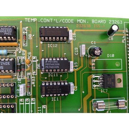HANSATECH 23263 PRINTER CIRCUIT BOARD 23365 REV 04 ,TEMP CONT L/CODE 23263,FI