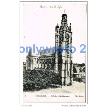 COMPIEGNE, EGLISE SAINT JACQUES, FRANCE, 1910/20s?