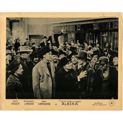 ALASKA 1944 Kent Taylor, Margaret Lindsay, Dean Jagger 4 10x8 LOBBY CARDS