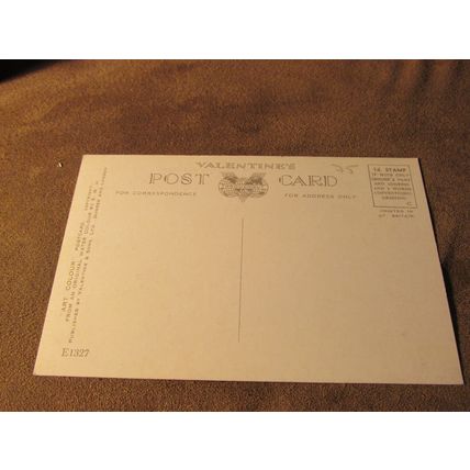 Valentines Postcard - Oxford street & Selfridges London - Artist E.W.H / E1327
