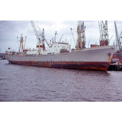 SQ1030 - Russian Cargo Ship - Sretensk , built 1959 - photograph 6x4