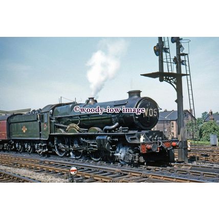 pu2422 - Engine King William III, at Leamington Spa Station - print 6x4