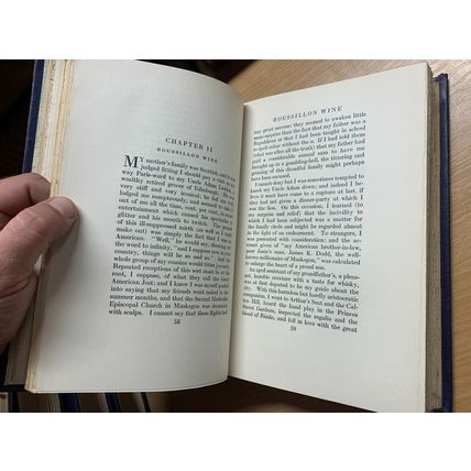 RARE* 1922 ROBERT LOUIS STEVENSON "THE WRECKER" VOL 17 ANTIQUE BOOK (P6)