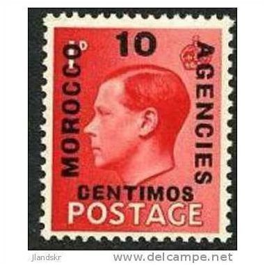 MOROCCO AGENCIES (Spanish Currency) 1936 SG 161 - MNH (**)