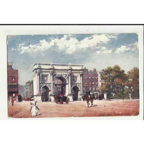 7224 LONDON Hyde Park, Marble Arch Tuck Oilette Postcard
