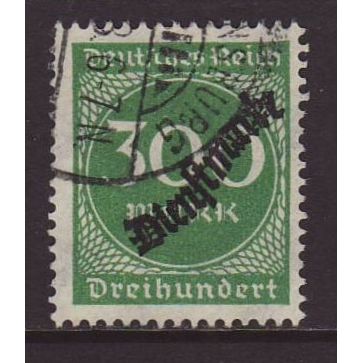 Germany 1923 SG O278 Used - Official (C-946)