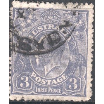 Australia 1926 - 3d violet/blue - KGV - used