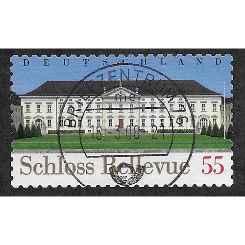 GER 2007 €0.55 (S/A) 'BELLEVUE SCHLOSS' FINE USED (EBID54-196)