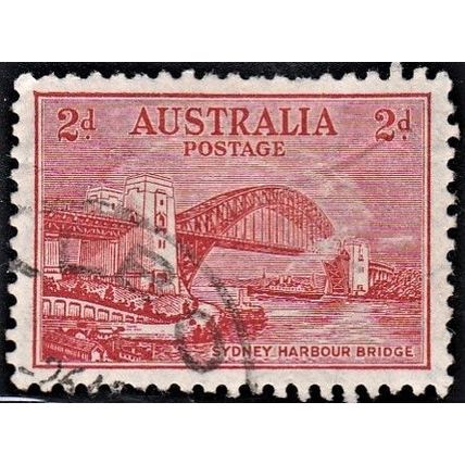 AUSTRALIA, 1932 2d Sydney Harbour Bridge, SG 141 (Scott #130), used