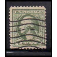 Used 525 1c George Washington Just Clears K0326