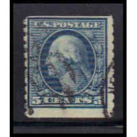 Used 496 5c George Washington Barely Clears K3833