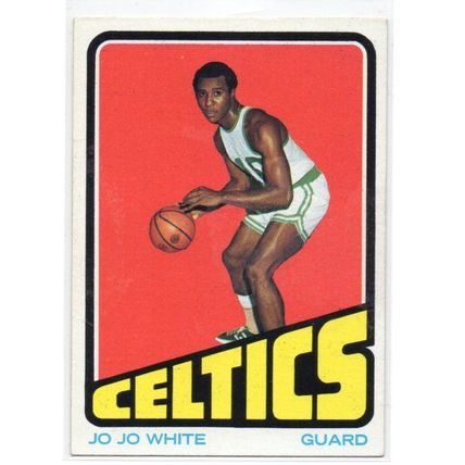 72 73 TOPPS JO JO WHITE CELTICS