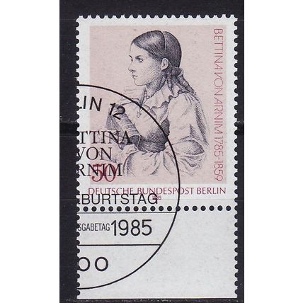 GERMANY BERLIN [1985] MiNr 0730 ( O/used ) [01] Persönlichkeiten Ersttag