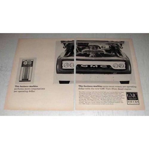 1964 GMC Trucks Ad - This Business Machine Earns More