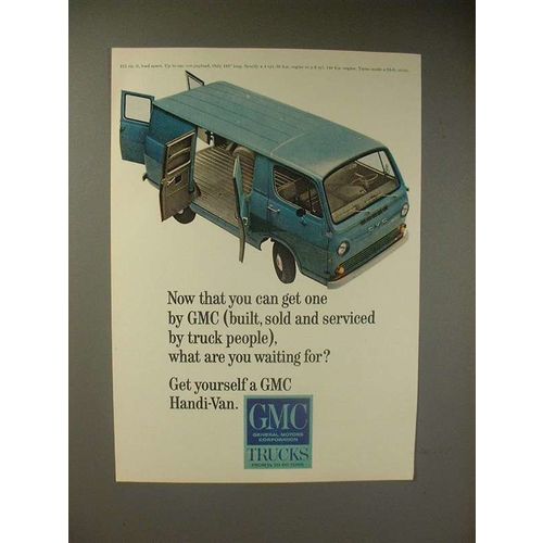 1964 GMC Handi-Van Truck Ad - What are you Waiting For