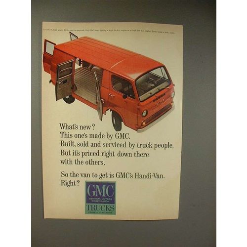 1964 GMC Handi-Van Truck Ad - What's New?