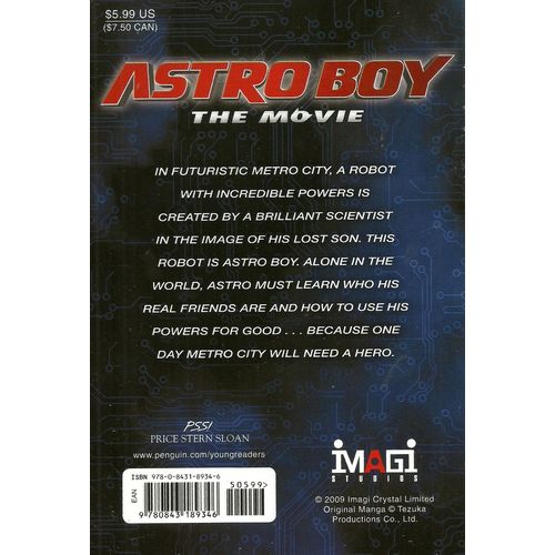 Astro Boy the Movie by Tracey West ( Price Stern Sloan | 1st. Printing | 2009 )