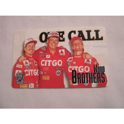 Woods Brothers 1997 Finish Line LIMITED EDITION PHONE PAK II Card 35 7504/7950