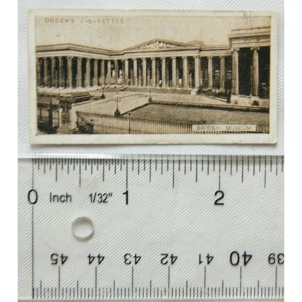 1923 Ogden's Sights of london 1st Series No. 3 British Museum