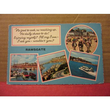 multiview, RAMSGATE, KENT. unused postcard by Valentine =