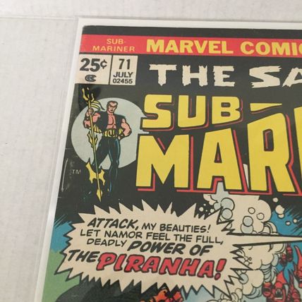 1974 Marvel Comics The Savage Sub-Mariner #71