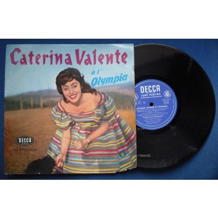 Caterina Valente À L'Olympia 1963 Used 10inch Pop Fra