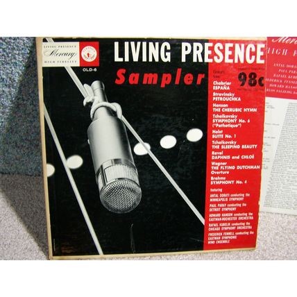 Living Presence Sampler - LP Record