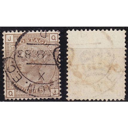 ENGLAND GREAT BRITAIN [1880] MiNr 0061 Platte 18 ( OO/used ) [01]