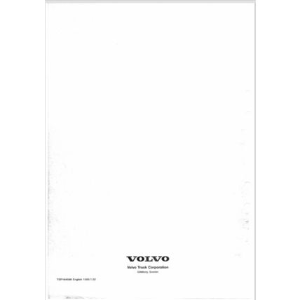 Volvo Trucks Fault Codes Telephone MID 231 Service Manual 2002 TSP164596 PDF