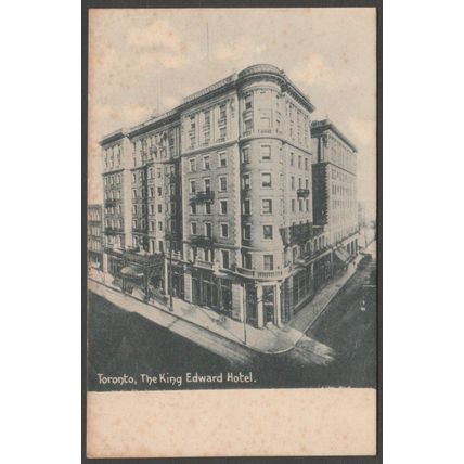 King Edward Hotel, Toronto, Ontario, c.1910 - Postcard