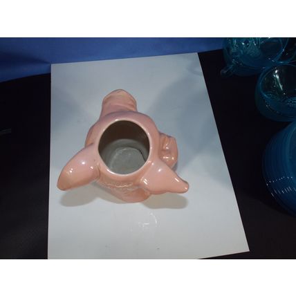 Rare Pig And Punch Mug Vase Pink #028 Eekum Bookum John Mulder USA Don Q