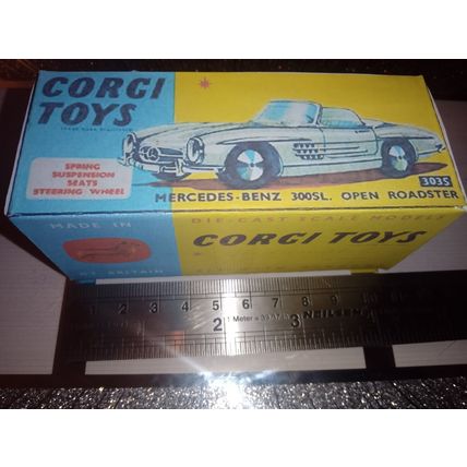 Corgi 303S. MBZ 300SL Roadster Repro/Replica Box