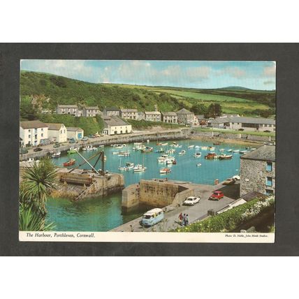 Postcard Cornwall John Hinde 2DC161 The Harbour Porthleven