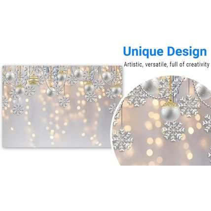 Funnytree 7x5ft Winter Wonderland Photography Backdrop-NEW-SEALED-FAST SHIPPING