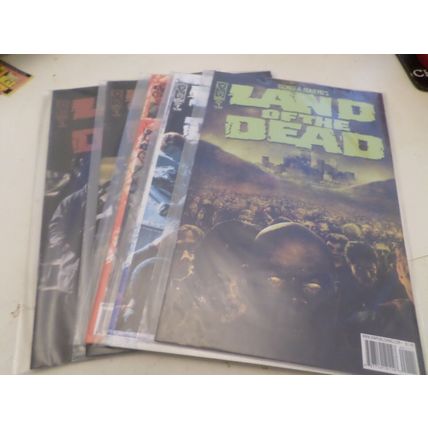 George A Romero's - Land of the Dead - Issues #1,#2,#3,#4,#5 - IDW Horror