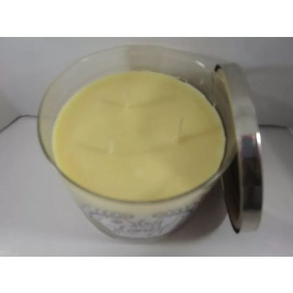 Bath & Body Works 3-wick 14.5 oz Candle Honeyed Pear Hey Honey * see pictures