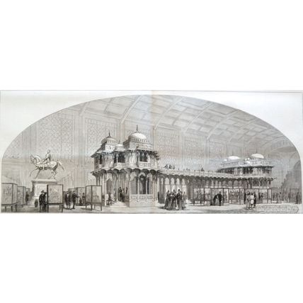 FORTHCOMING INTERNATIONAL EXHIBITION AT PARIS 1878 VICTORIAN ENGRAVING