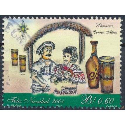 Christmas - Panama 2001 - F H - SG 1659