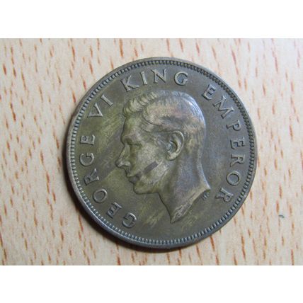 New Zealand 1941 1d Penny Coin