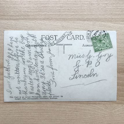 Carding Mill Valley Church Stretton Stamp 1914 Judges 3274 Postcard Hastings GC