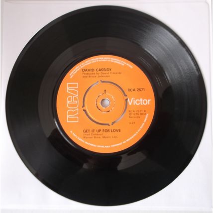 David Cassidy - I Write The Songs - 7" Vinyl - 1st Pressing - Excellent Minus