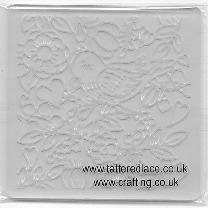 Tattered Lace. Love Bird Berries Die & Embossing Folder Set. Die Cutting Crafts
