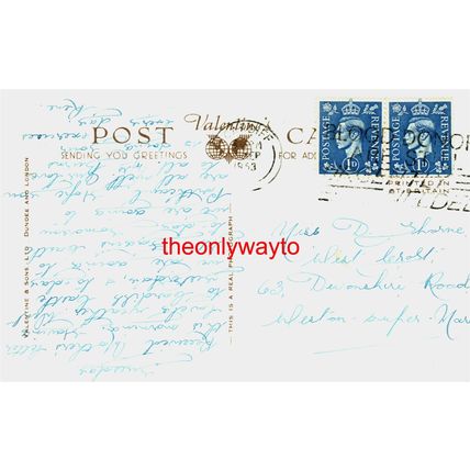 Norman Keep, Cardiff Castle, Wales, Valentines W.2987, RP Postcard, 1953