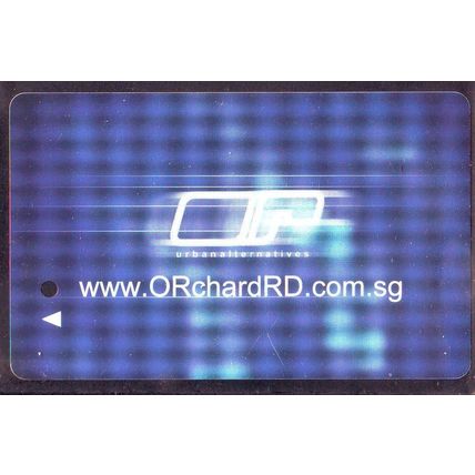 Orchard Road S'pore TransitLink Train/Bus Card