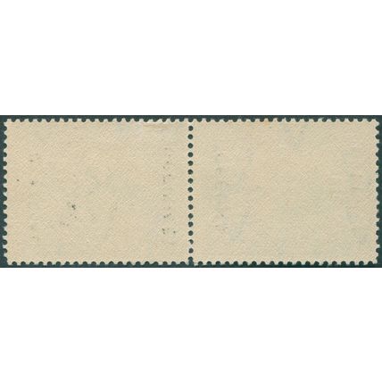 South Africa 1948 10s blue & blackish brown Official SGO27 unused pair