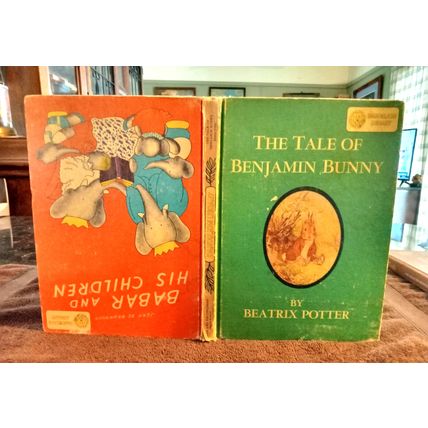 Dandelion Library 2 In 1 Babar And His Children & The Tale Benjamin Bunny 1938