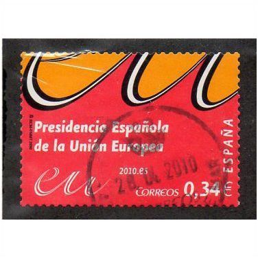 ESP 2010 34c 'SPAINS PRESIDENCY OF EUROPE' FINE USED (EBID 13458)