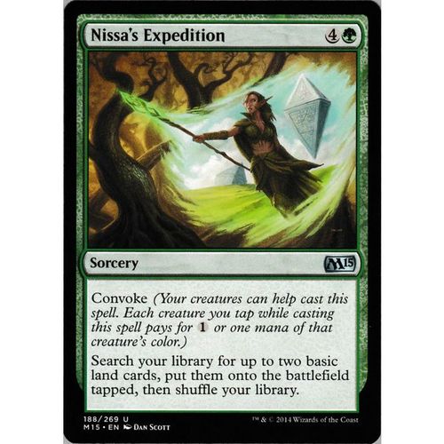 MTG Magic 2015 Core Set M15 188/269 Nissa's Expedition