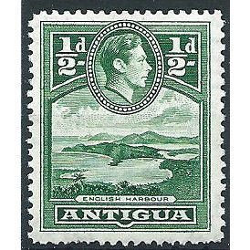 Antigua 1938 SG98 1/2d Green Mounted Mint .. ..