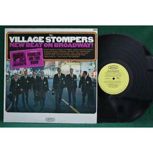 Village Stompers - New Beat On Broadway - LN 24129 - EX